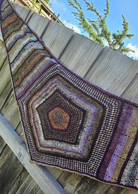 Pentagon Shawl