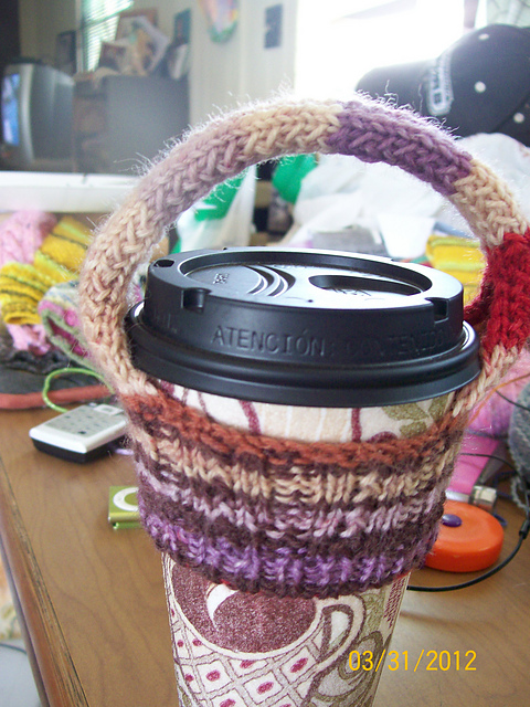 Mocha To Go Cup Cozy