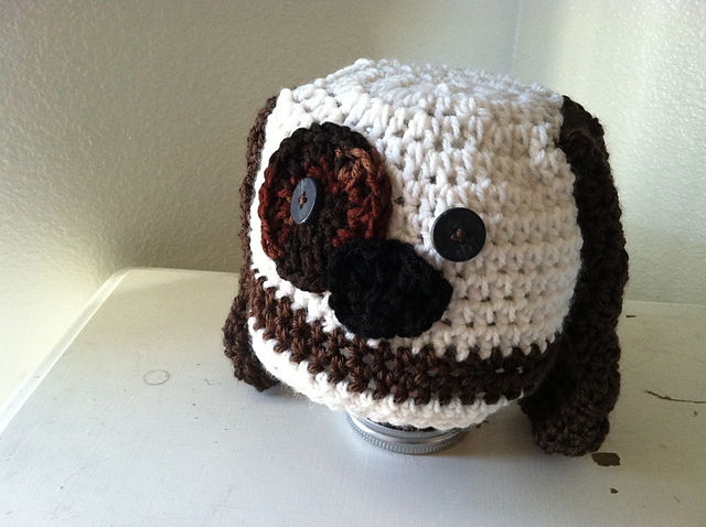 Cute as a Button Puppy Hat
