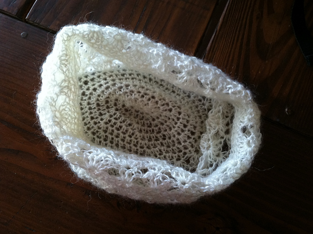 Newborn Lace Cocoon