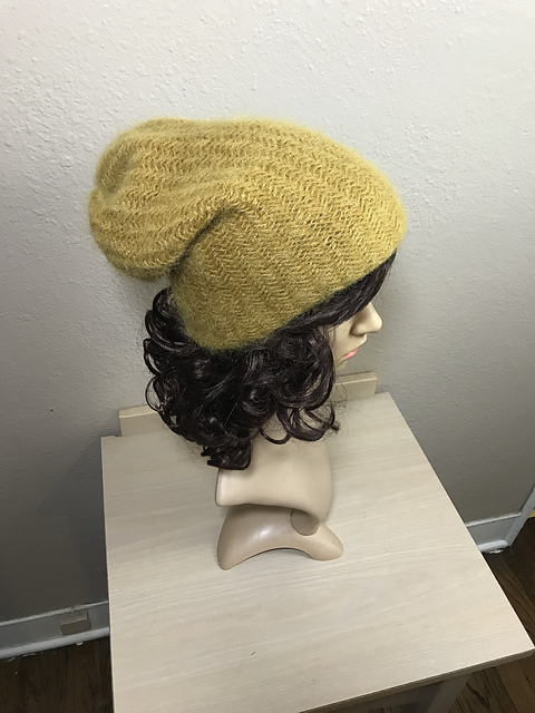 Herringbone Slouch Hat