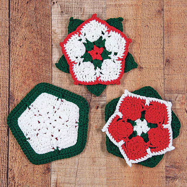 Christmas Trivet Trio
