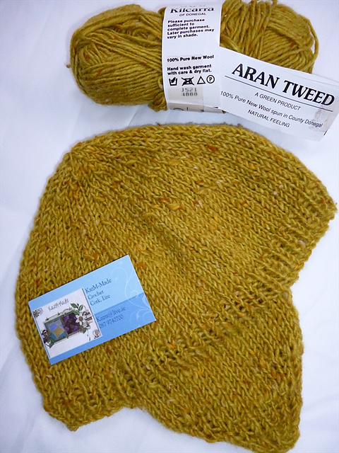 Aran Earflap Hat