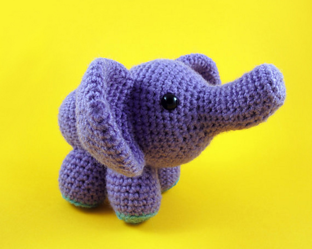 Lula the Elephant Amigurumi