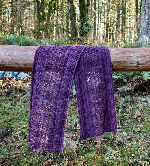 Amethyst Scarf