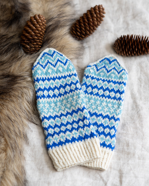 Iris mittens