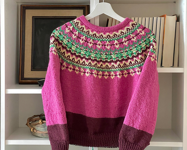 Floral Flare Sweater