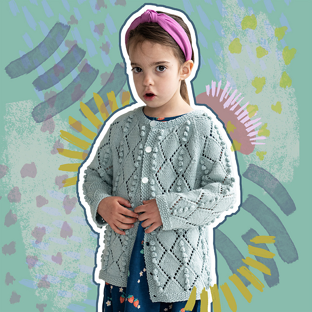 Gentian Cardigan