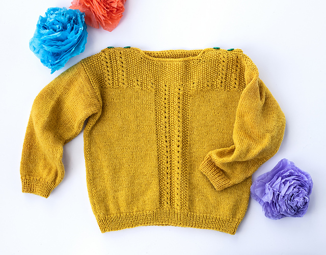 Baby Fiddlehead Pullover