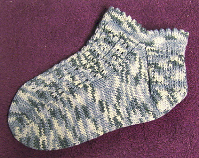 Lacy Picot Socklettes!