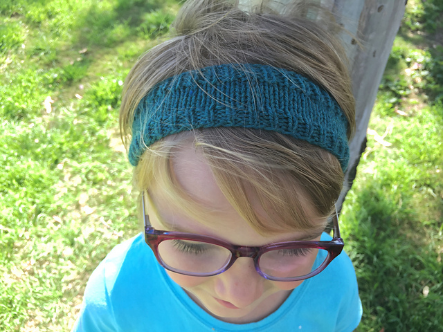 short row headband