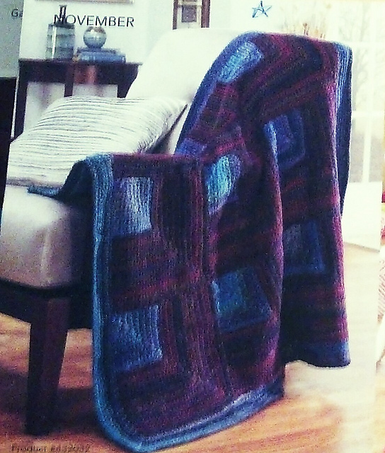 Ravelry: Mitered Squares pattern by Herrschners