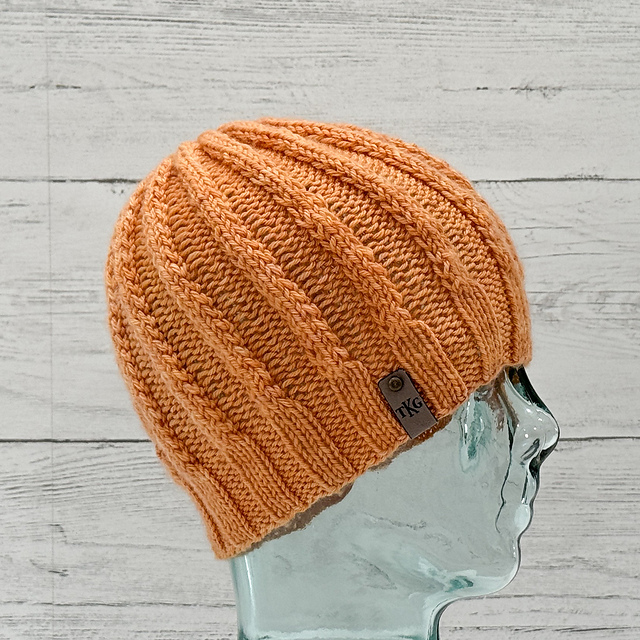 Flip Knit Beanie (Worsted)