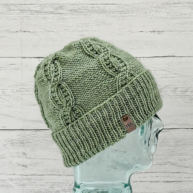 Purlbound Cable Hat (Worsted)