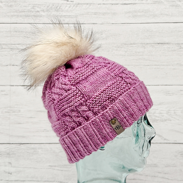 Poppy Block Hat (Worsted)