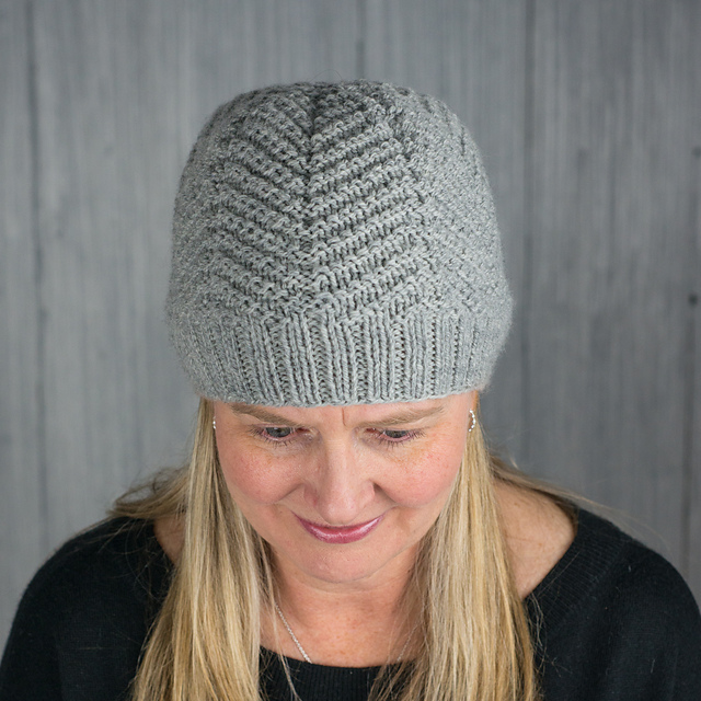 Chevron Love Beanie (Worsted)