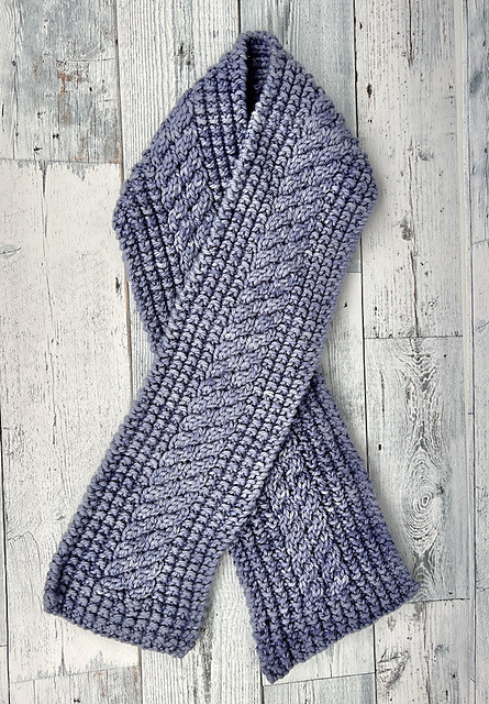 Aspen Cable Scarf (Bulky)