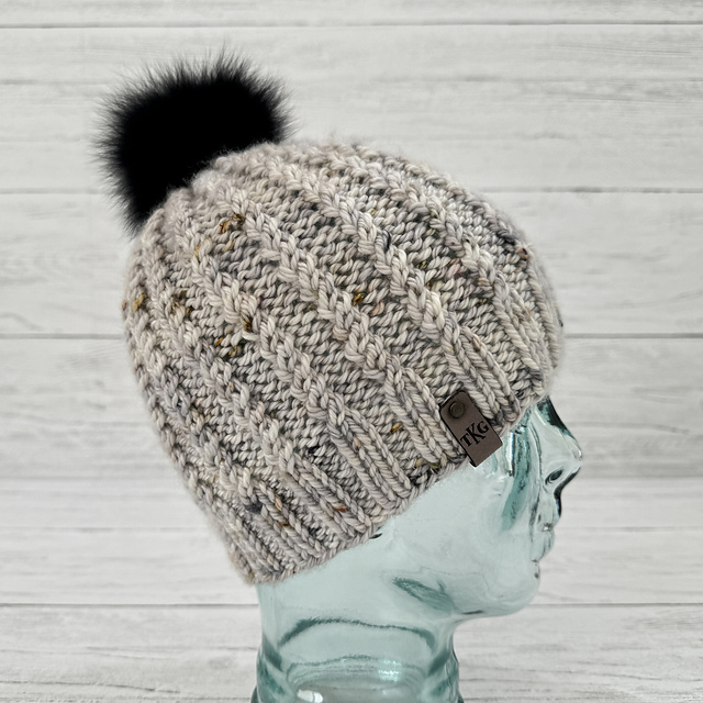 Corkscrew Cables Hat (Bulky)