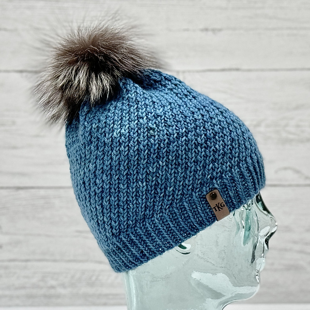 Fibonacci Spiral Hat (Worsted)