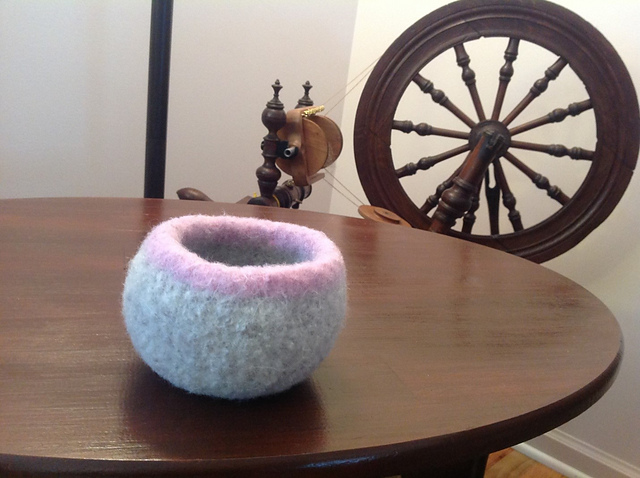 Katie’s Felted Bowl