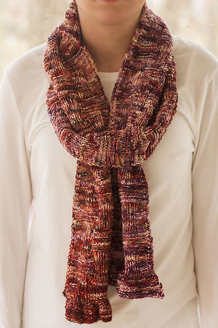Cindy’s Reversible Scarf