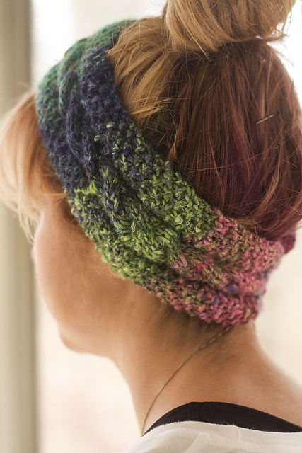 Cabled Head Band