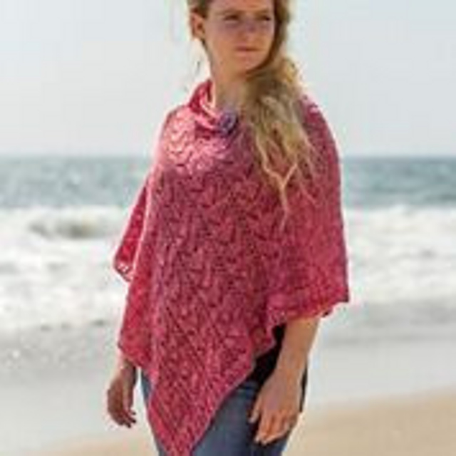 Blue Jeans and Lace Poncho