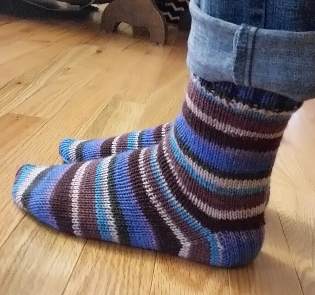 KL's Basic Top Down Sock