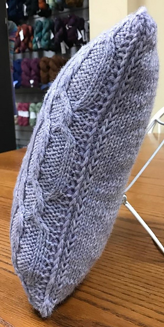 Cabled Pillow #1