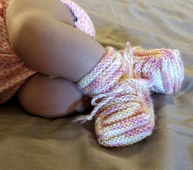 Baby Booties for Maggie