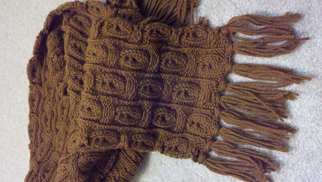 #12 Cables & Wraps Scarf