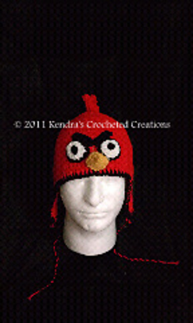 Angry Bird Earflap Hat