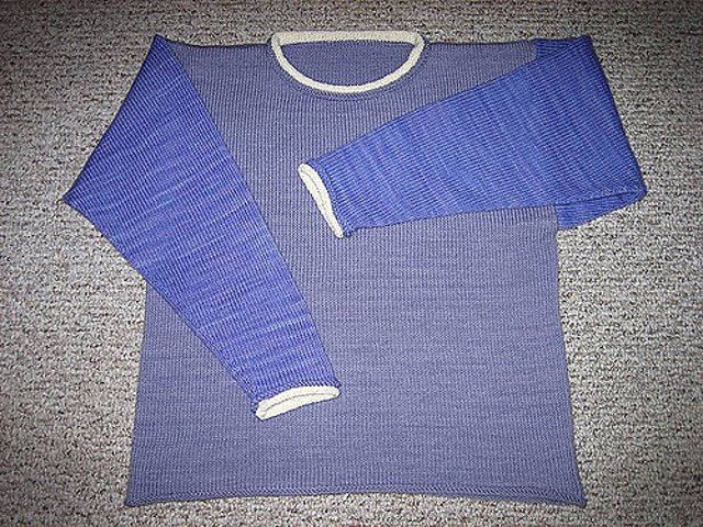 Double Roll Neck Simple Sweater