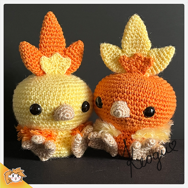 Torchic Pattern Ravelry: Pokémon Torchic Doll pattern by Keogu