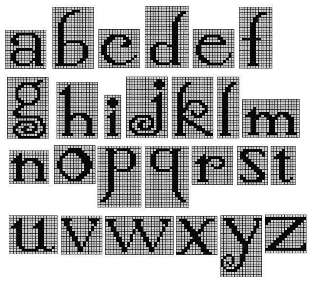 Twilight Alphabet