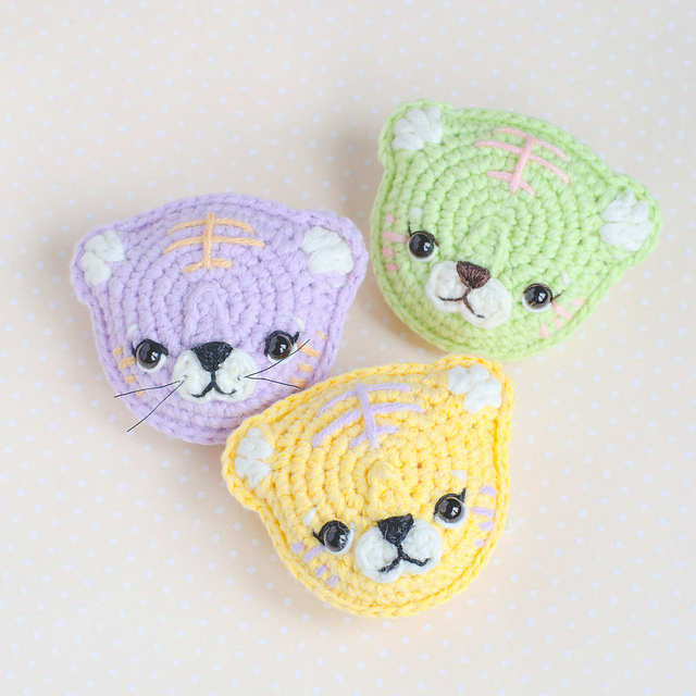 Flat Tiger Amigurumi