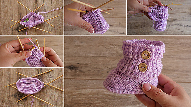 Baby Booties Pink Sand | Пинетки Розовый Nесок