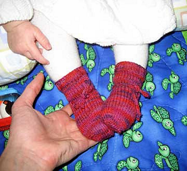 Tie One On Baby Socks