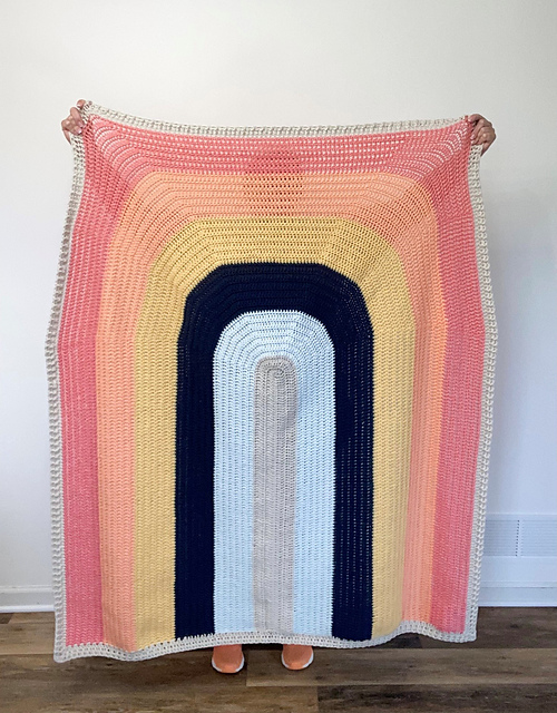 Adult/Teen Rainbow Blanket