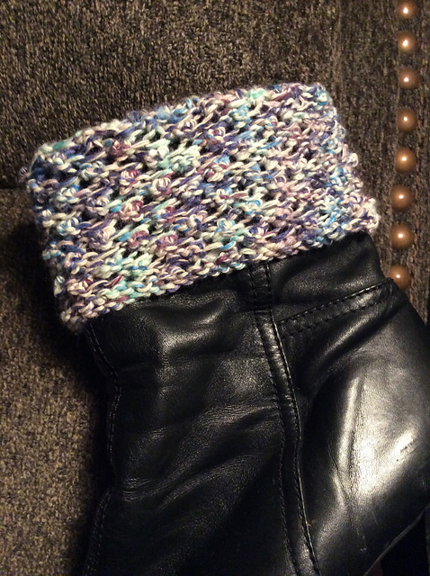 Blackberry Boot Cuffs