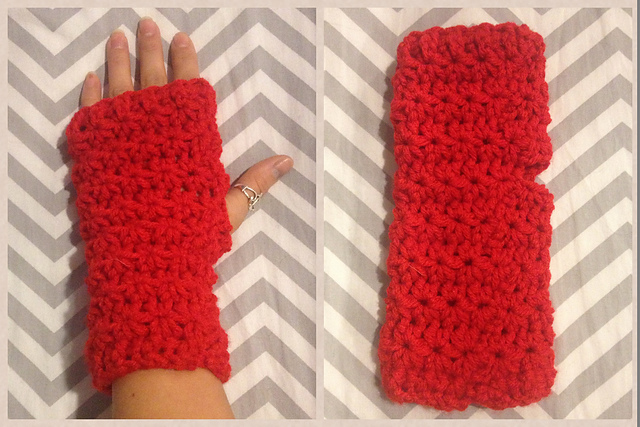 Starry Wrist Warmers