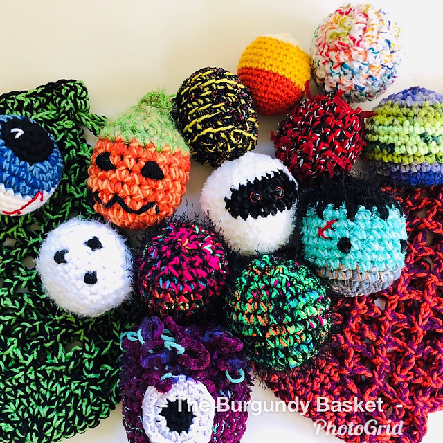 Scrappy Halloween Toy Balls