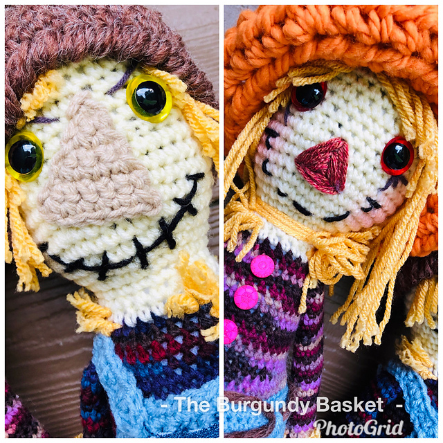 Floyd and Flora Scarecrows