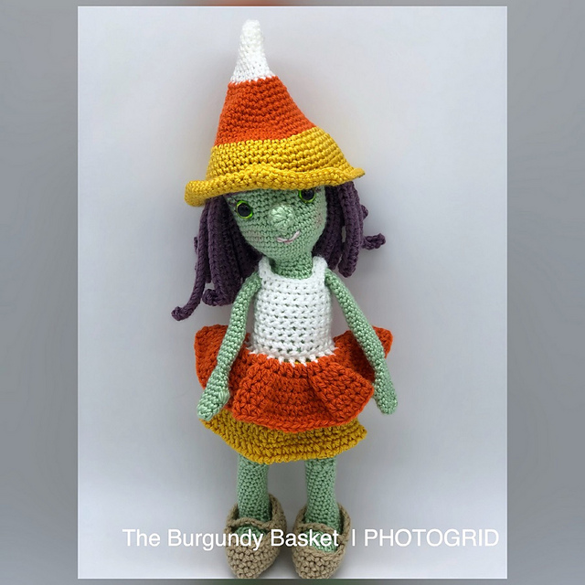 The Calendar Kids Candy Corn Witch