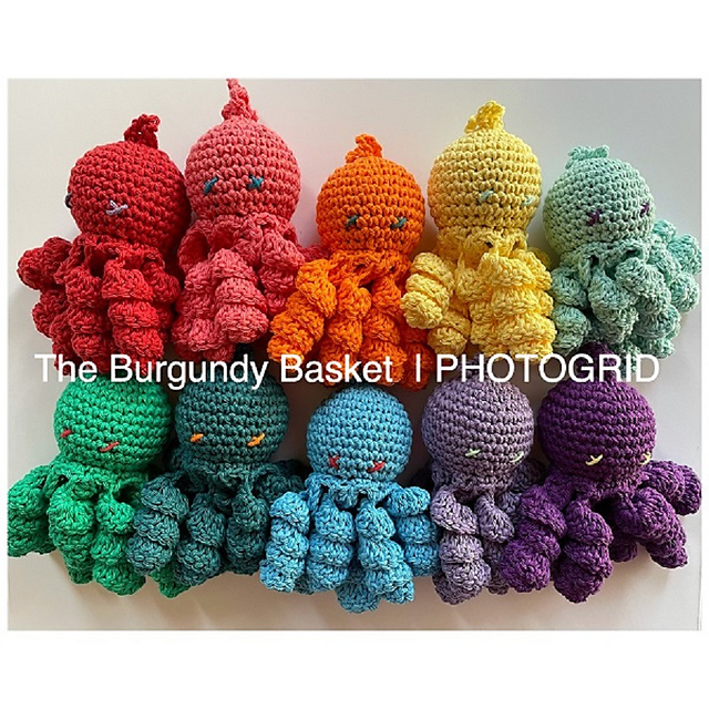 Squeezeable Toy Octopus