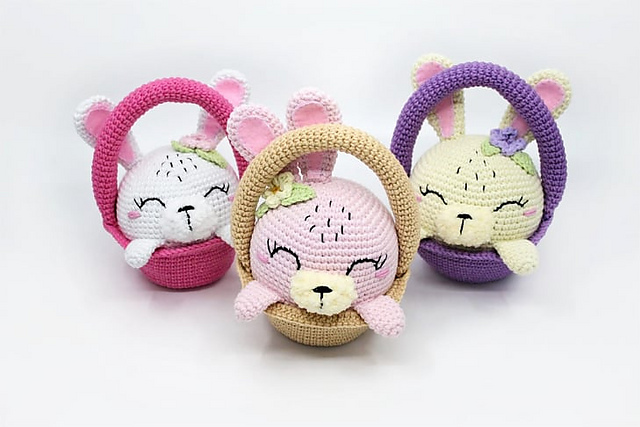 Bunny in the basket