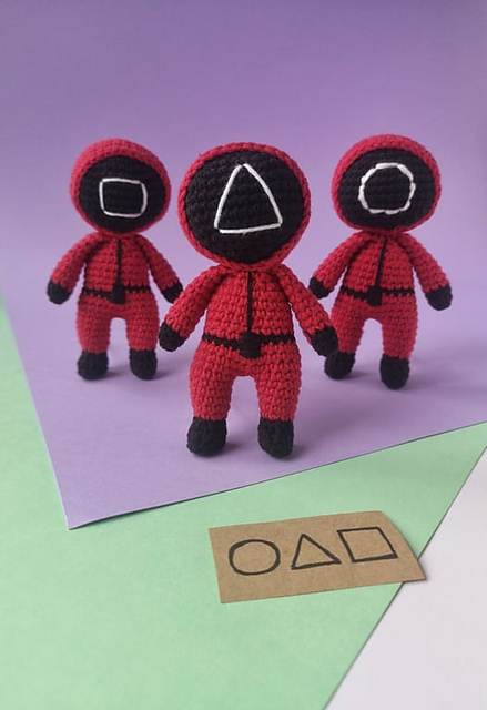 Red guard doll