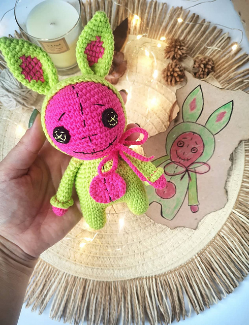 Zombie voodoo bunny