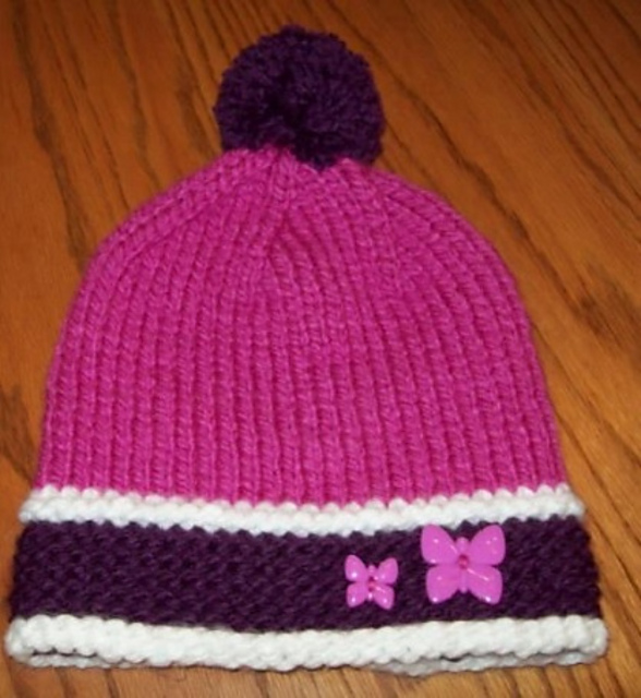Garter Stitch Band Hat