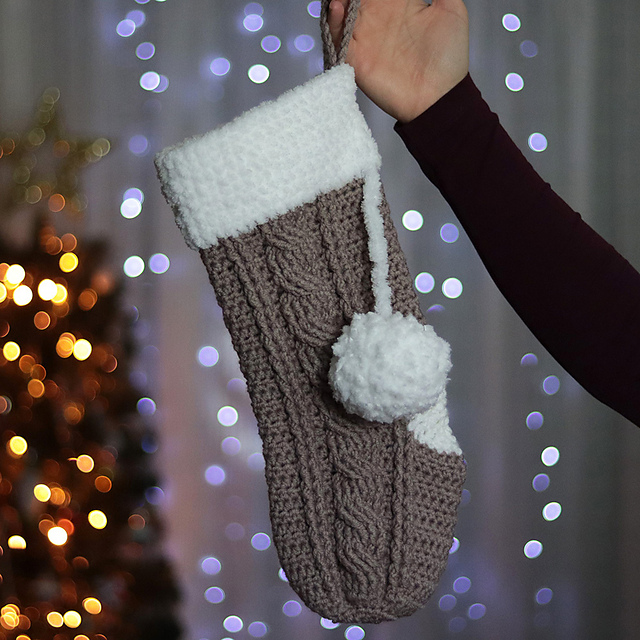 Curious Twists Stocking